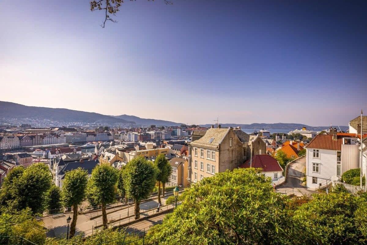 Dinbnb Apartments I 350M To Bryggen I Renovated 2023 I Quiet Top Apart Bergen Extérieur photo
